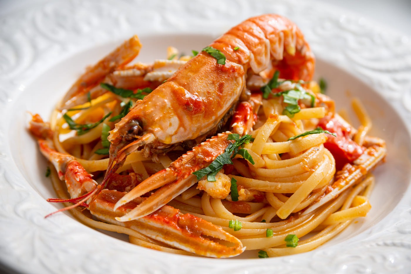 LINGUINE AGLI SCAMPI